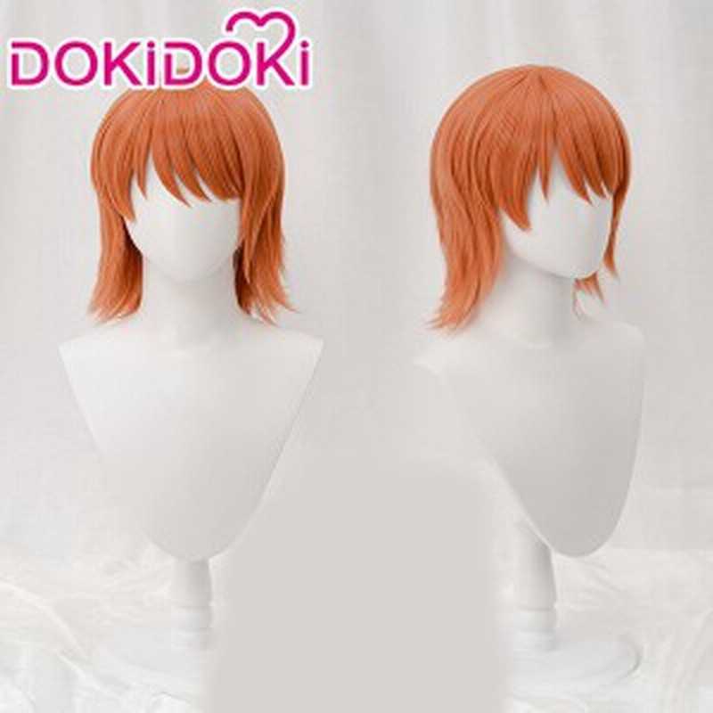 送料無料◇ONE PIECE（ワンピース）海賊王 風 ナミ コスプレウィッグ かつら WIG 高温耐熱 コスチューム イベント アニメ クリスマス変装  通販 LINEポイント最大1.0%GET LINEショッピング
