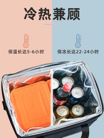 大容量保溫袋手提鋁箔加厚保鮮冰包蛋糕冷藏箱手提便當盒快餐配送 免運 開發票