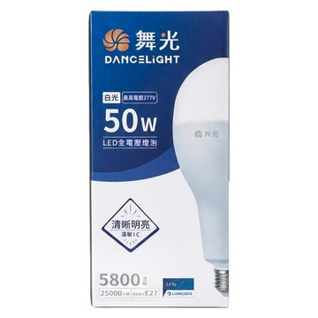 DANCELIGHT 舞光 50W LED全電壓燈泡  LED-E2750DR2  1個