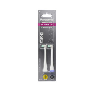 [2東京直購] Panasonic 松下 國際牌 電動牙刷替換刷頭 EW0860-W 2入 白 適用EW-DT51/EW-DP54_a1202