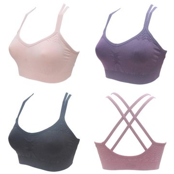 美大牌卡麗亞 中強度胖M大碼運動內衣 水洗工藝超柔面料穿感神品