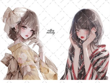 原創貼紙 no.6566 人物貼紙 原創貼紙 人物貼紙 女孩貼紙 原創人物貼紙