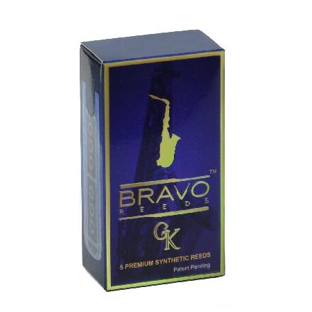 Bravo Synthetic Reeds for Alto Saxophone Strength 2.0, Model BR-AS20