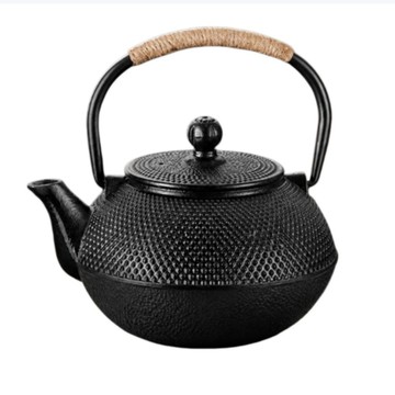 鑄鐵壺 【蔓斯菲】鐵壺 煮茶壺 燒水壺 泡茶專用 電陶爐器具 戶外 明火 煮茶 鑄鐵茶壺