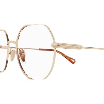 Chloé Ch0137o006 Gold Gold Transparent