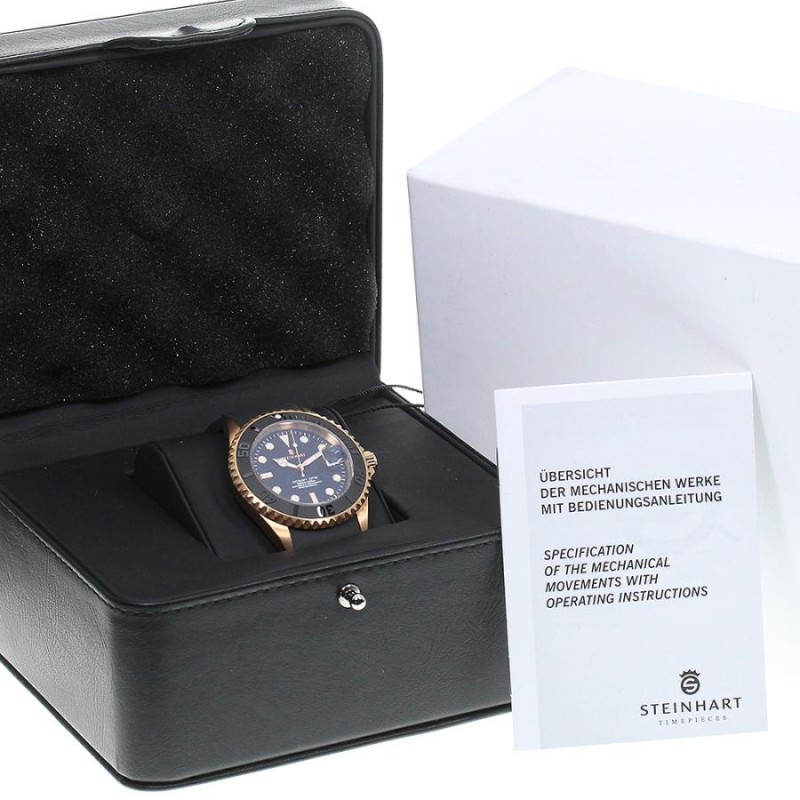 ☆極美品☆箱・保証書付き【Steinhart】スタインハート オーシャンワン デイト 103-0893 自動巻き メンズ_707859 |  LINEブランドカタログ