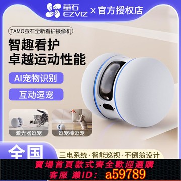 【台灣公司 可打統編】螢石看護攝像機TAMO無線網絡手機操控遠程陪伴全屋移動智能機器人