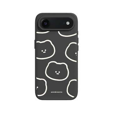 iPhone Air SolidX 黑 - 布朗尼 annnbrownie - 線條熊熊