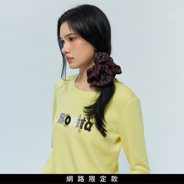 SO NICE 復古格紋髮圈