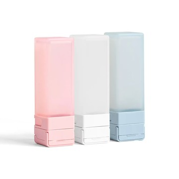 Suzzi 積木旅行分裝瓶L 100ml - 三件旅行組(10色可選) - 薄荷島綠