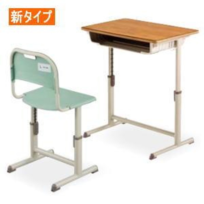 アイリスチトセ 新JIS可動式 学校机＋椅子セット YED601A-P-軽ST2G+YEC