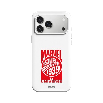 iPhone 17 Pro Max SolidX 白 - 迪士尼-漫威 Marvel - 漫威-復古宇宙標誌