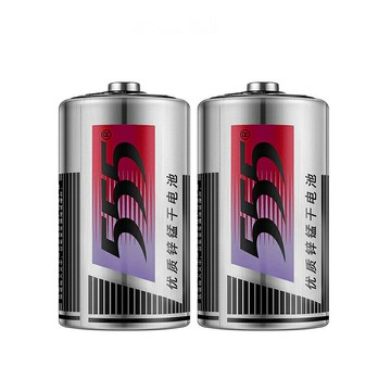 D型【翻頁鐘專用】555虎頭牌1號電池1.5V 熱水器鋅錳乾電池
