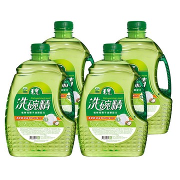 毛寶 洗碗精-椰子油醇配方(3000gx4入)