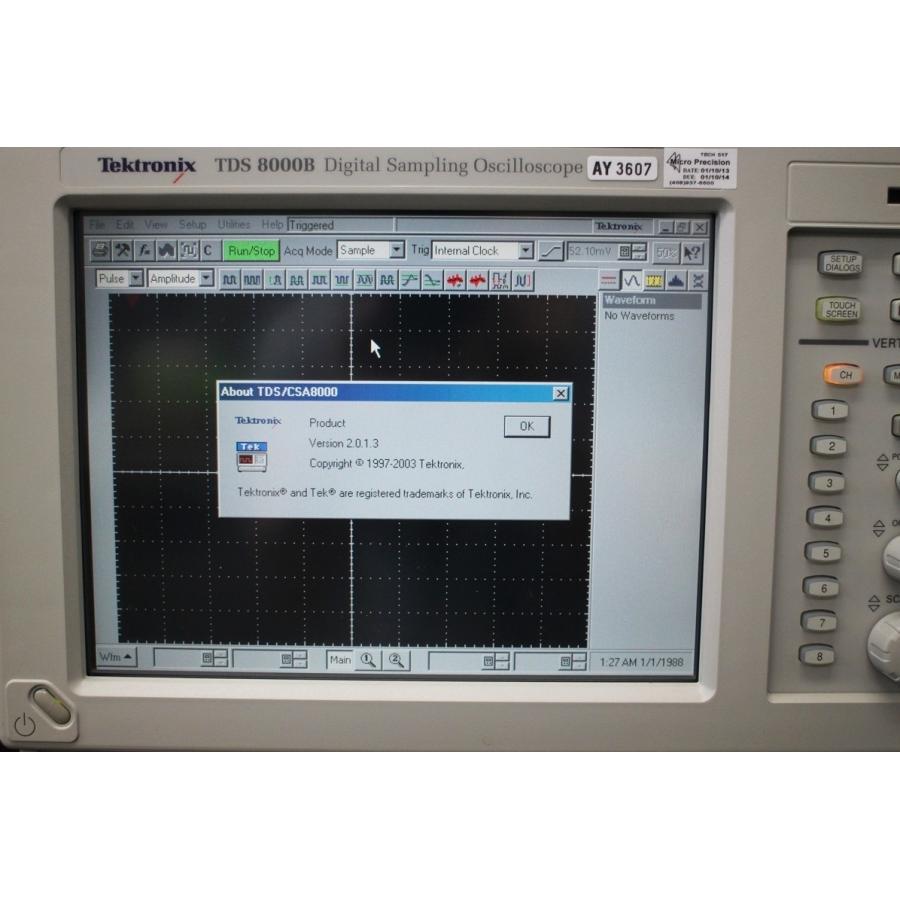 Tektronix TDS8000B Digital Sampling オシロスコープ
