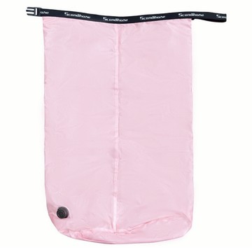 Scandihome 防水抗撕裂真空壓縮袋 蜂巢紋 VS70DH 櫻花粉  1個  L(61 x 43cm)  1個裝