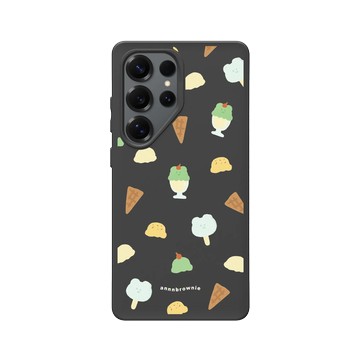 Galaxy S25 Ultra SolidSuit 黑 - 布朗尼 annnbrownie - 夏日冰淇淋