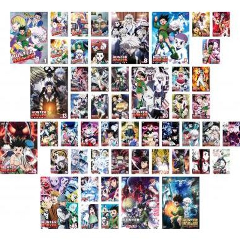 HUNTER×HUNTER ハンター ハンター 全51枚 TV版全49巻 + 劇場版 緋色の