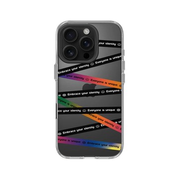 iPhone 16 Pro Clear Case（相機按鈕） 透明 - Love in All ____ - 致世上唯一的你