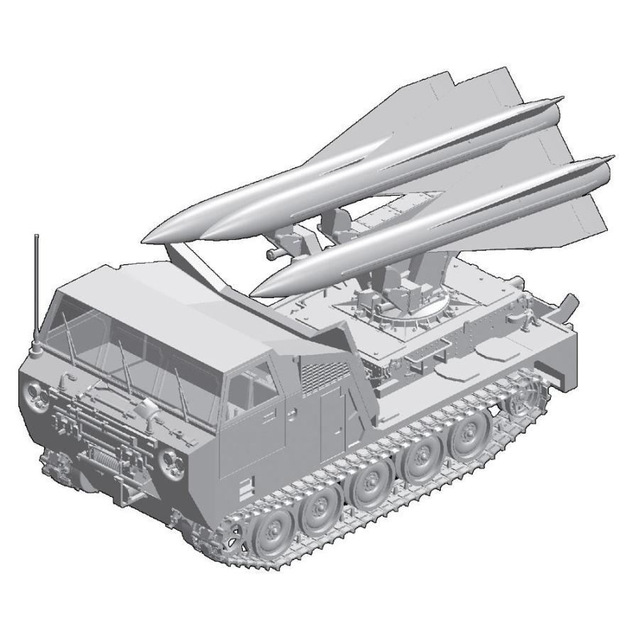 1/35スケールプラモデル アメリカ軍 M727ホークミサイル自走型発射機 