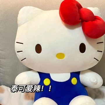 Chic🔥kitty公仔 可愛玩偶 經典Hello Kitty玩偶凱蒂貓咪毛絨玩具kt公仔送女生日禮物布娃娃少女娃娃抱枕