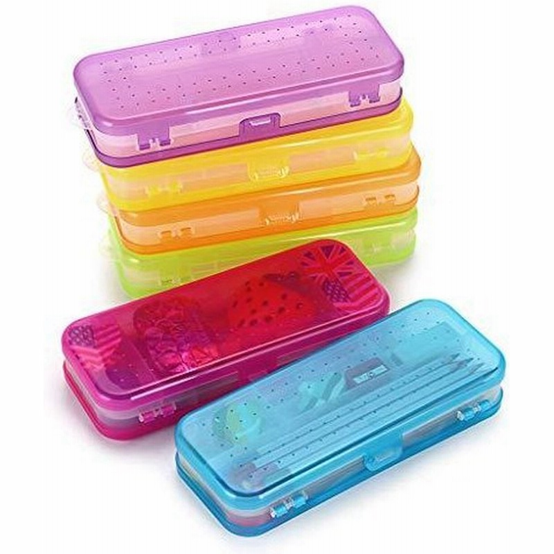 Sumnacon 筆箱 ペンケース 小物収納ケース プラスチック 透明 シンプル 多機能 クリア 収納ケース 工具ケース 小 通販 Lineポイント最大0 5 Get Lineショッピング