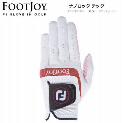 FJ フットジョイ 21 NANOLOCK TECH WT/BK ナノロック テック ホワイト/レッド 日本正規品