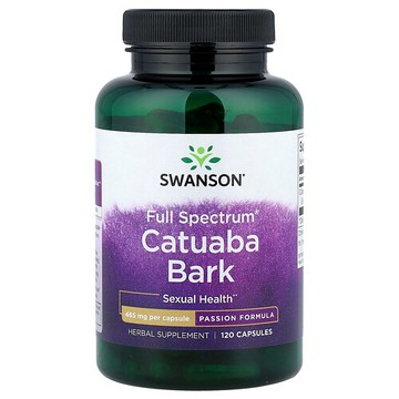 Swanson Vitamins, 多面®卡圖巴樹皮，465 毫克，120 粒膠囊