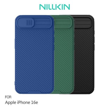 NILLKIN Apple 蘋果 iPhone 16e 黑鏡 Pro 保護殼  手機殼 雙料殼 鏡頭保護 鏡頭防塵