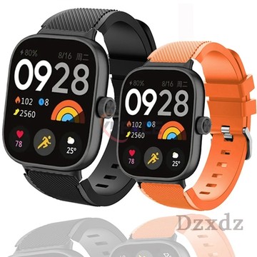適用於 Fitbit versa 4 sense 2 1代 智能手錶錶帶 versa3 腕帶  手環 斜紋商務風矽膠錶帶