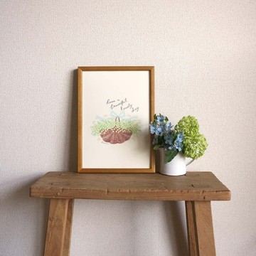 「鈴蘭花籃」A4 海報