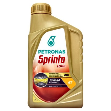 PETRONAS Sprinta F900 10W40 4T 全合成機油  1L  10W-40  1瓶