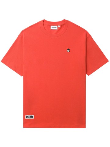 CHOCOOLATE - graphic-print cotton T-shirt - men - Cotton - XL - Orange