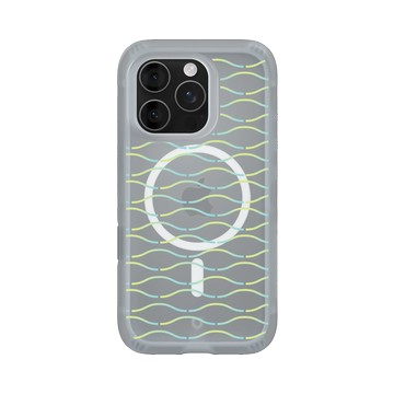 iPhone 16 Pro AirX 流變灰 - Ocean Collection: Let's Sea 海洋系列：一路向海 - 海波交響（魚游）