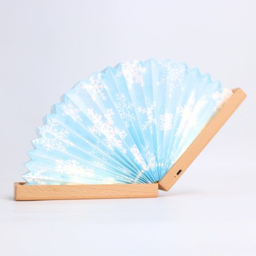摺紙扇形燈(小) - 雪花 | 禮物選品