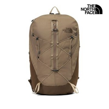 【The North Face 官方旗艦】 北面男女款棕色舒適背負休閒後背包｜8E9ZDHI 筆電包/登山包