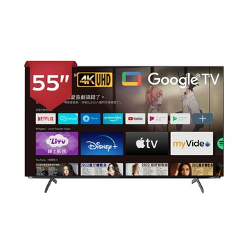 SAMPO聲寶 55型4K OLED轟天雷連網智慧顯示器 /台 OLED-55ZW8212