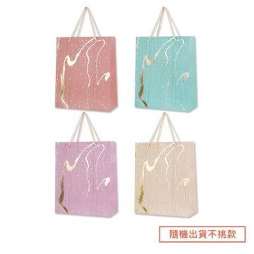 珠友Chuyu手提紙袋(直.中)/流金/GB-05161/320x260x120mm