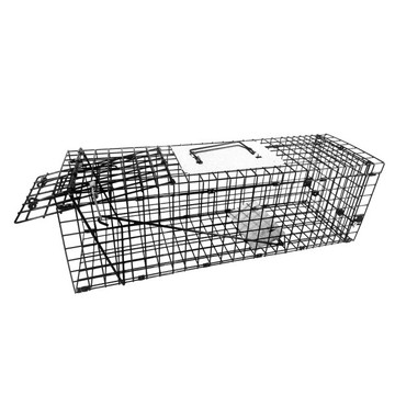 【出清品】40-寵物夢工廠 援助捕貓籠, S(60 x 21 x 18cm), 黑色, 1個