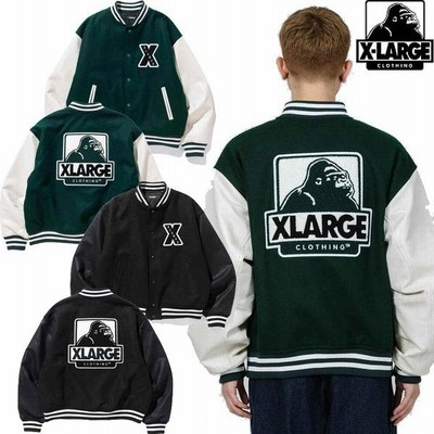 XLARGE ゴリラロゴ ジャケット カーキ