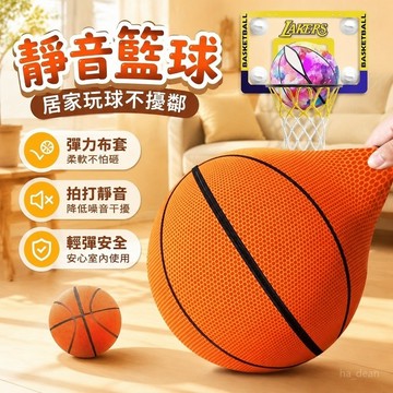 【台灣出貨🔥靜音籃球】籃球 靜音球 靜音籃球 室內籃球 成人訓練 7號彈力拍拍球 安全互動 室內靜音籃球 兒童籃球