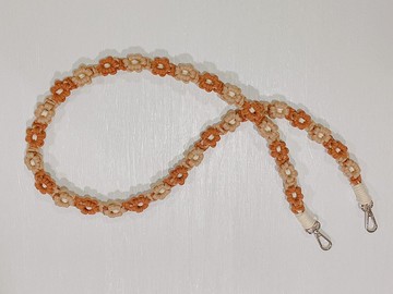 Macramé 編織手機揹帶 - 百步蛇