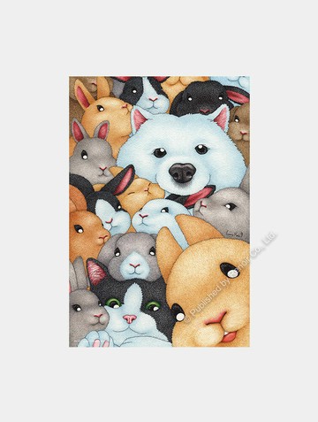 毛茸茸的友誼/300片/貓瘋子