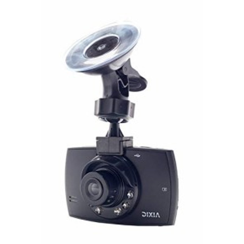 TOHO 【DIXIA】 赤外線対応 カメラ型 ドライブレコーダー DX-NCM30 夜間撮影 赤外線LED６灯搭載 2.4型 カラー  液晶ディスプレイ あおり運 通販 LINEポイント最大2.0%GET LINEショッピング