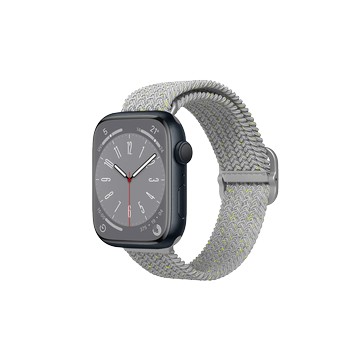 Apple Watch Series 8 (45mm) Apple Watch 專用編織錶帶 石灰色