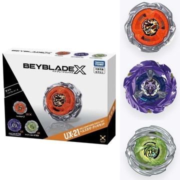拆售 整盒都有 戰鬥陀螺 BeyBlade X UX-21 惡魔冥界改造組 惡魔幽冥 飛龍凌空 UX21 9-70 R軸