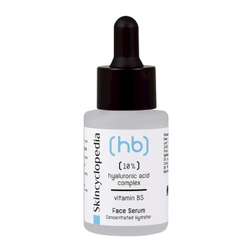 Skincyclopedia 10%玻尿酸+B5雙重保濕 臉部精華液  30ml  1瓶