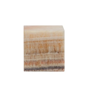 Stop Onyx 縞瑪瑙書擋（小、棕）