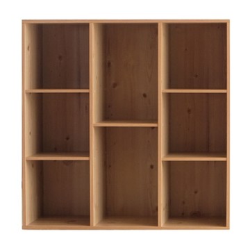 EASYHOME 可疊直橫兩用收納櫃  89.1 x 29.5 x 89.8cm  原木色