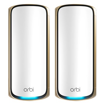Netgear Orbi BE27000 四頻 WiFi 7 Mesh 路由器+延伸衛星 RBE972S 台灣公司貨  1組